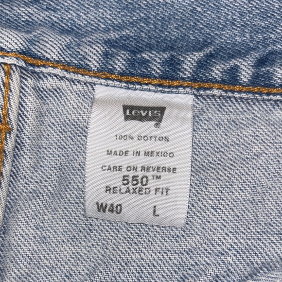 Levi's Light Blue Jean Shorts - Picture 5 of 7